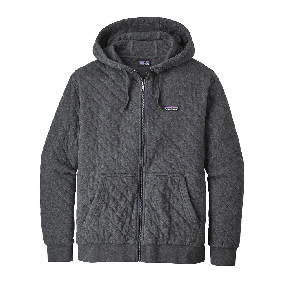 Patagonia Organic Cotton Quilt Solid Logo Hoodie Jacket for Men 25375