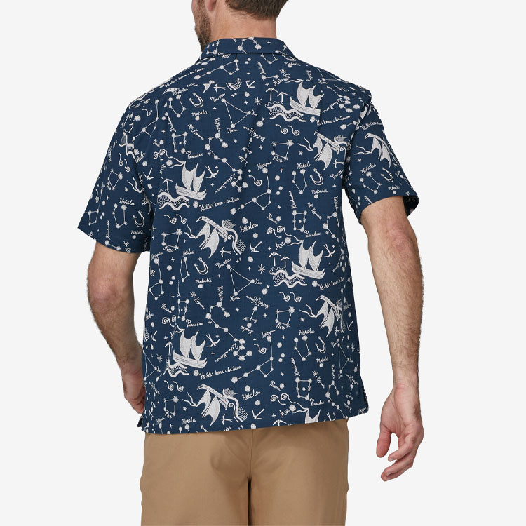 Shop Camisa Patagonia Pataloha Manga Corta Estampada con Botones. 52566