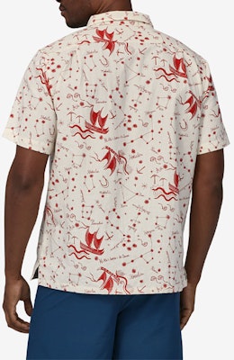 Camisa Patagonia Pataloha Manga Corta Estampada con Botones. 52566 Cheap Camisa Patagonia Pataloha Manga Corta Estampada con Botones. 52566