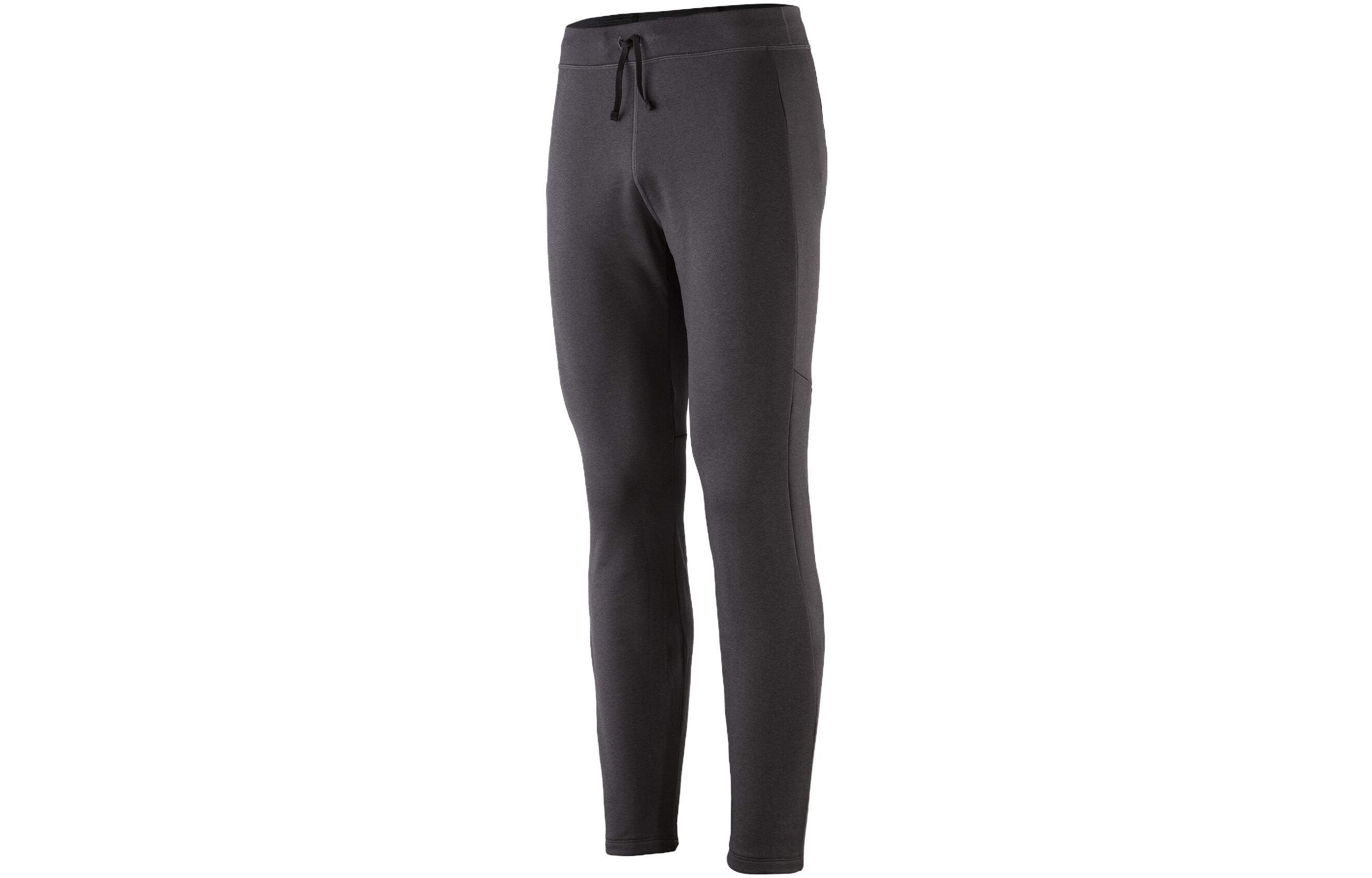 Patagonia R1 Daily  Black Tapered Drawstring Casual Pants. 40540