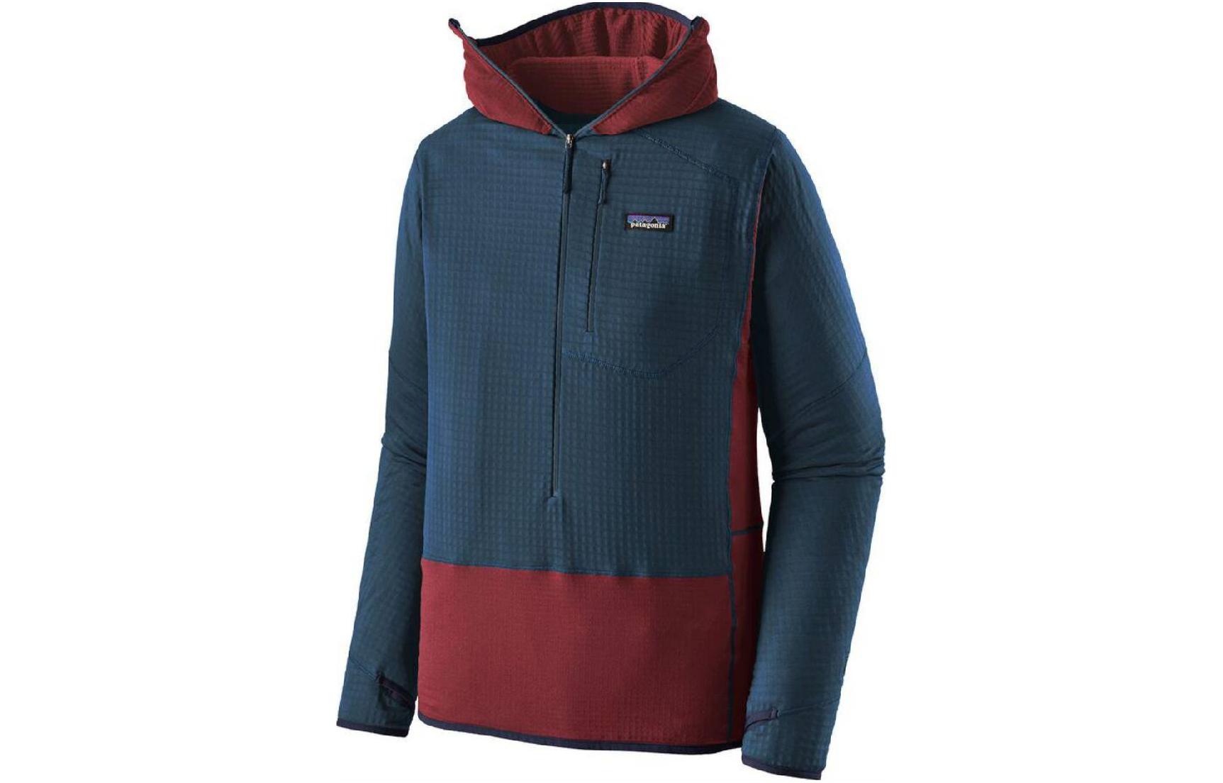 Patagonia R1 Fleece Pullover Hoodie  Breathable Durable Half-Zip Jacket 40069 圖 2