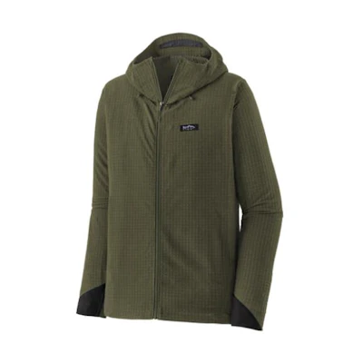 Patagonia R1 TechFace Fitz Roy Trout Waterproof Fleece Jacket . 81785