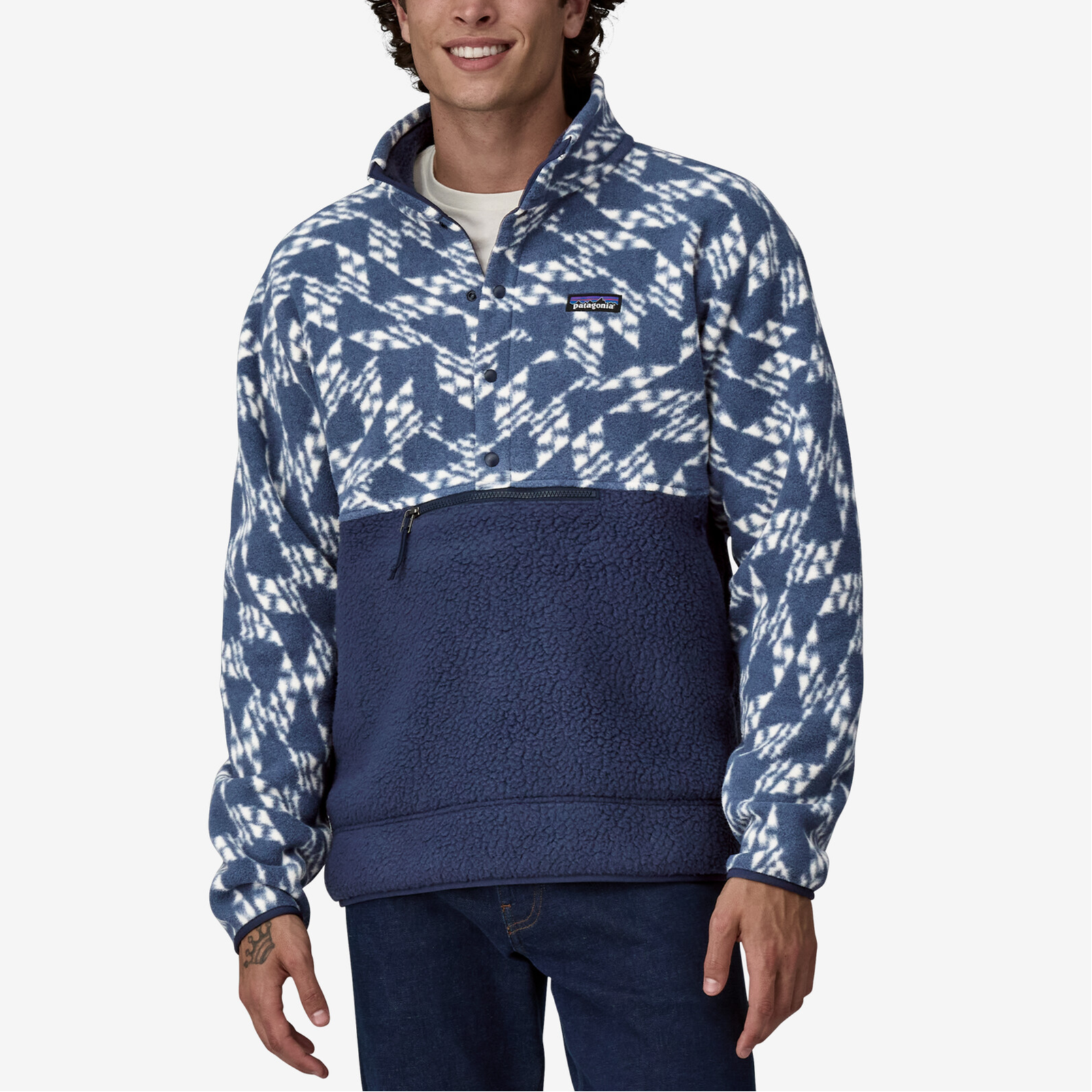 Patagonia Retro Fleece Pullover Jacket for Men - Warm & Comfortable 23205 圖 6