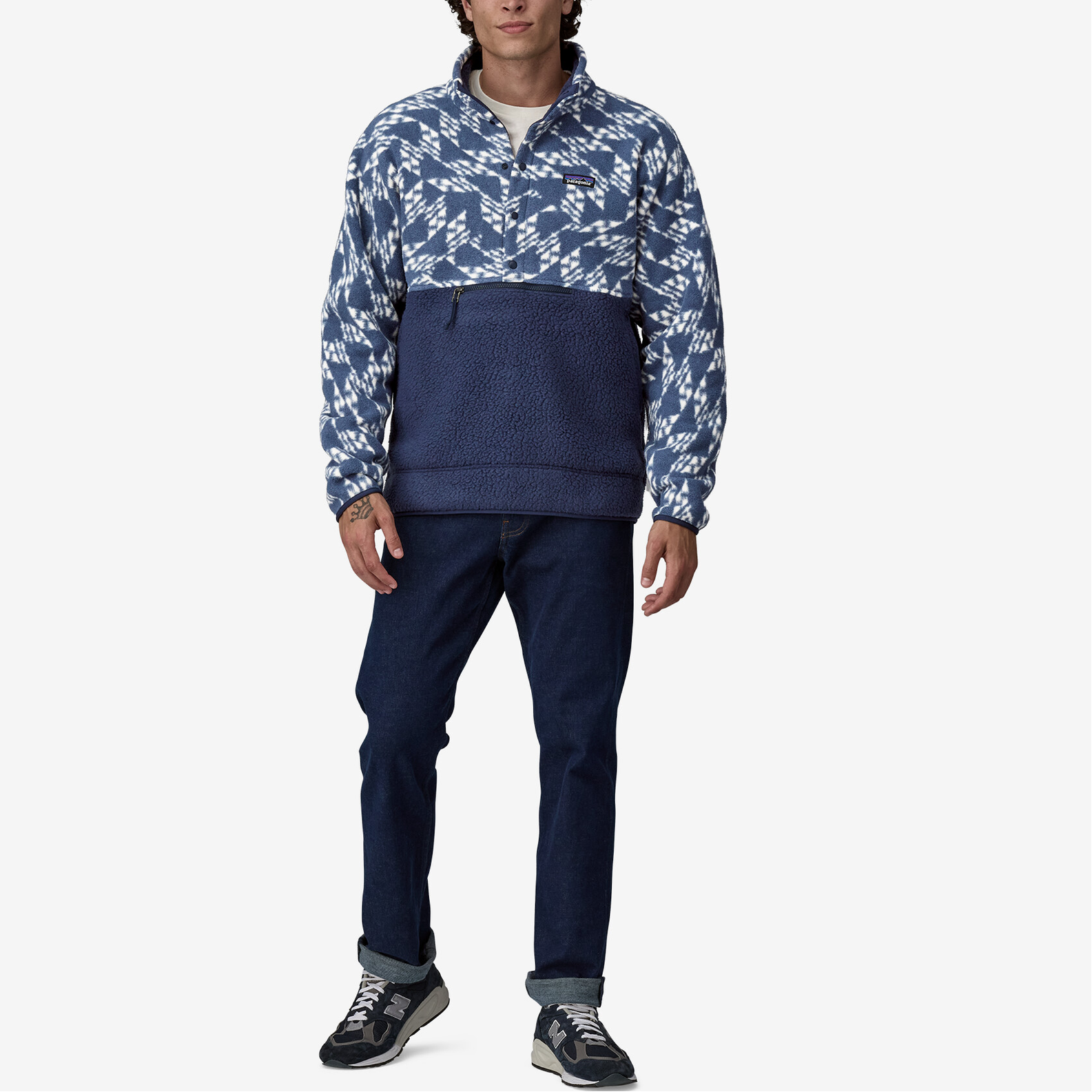 Patagonia Retro Fleece Pullover Jacket for Men - Warm & Comfortable 23205 圖 7