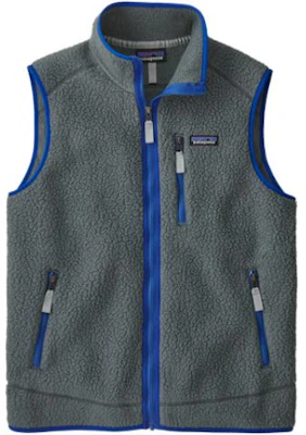 Patagonia Retro Pile Classic Fleece Vest Warm Solid Color Vintage Style 22821 18