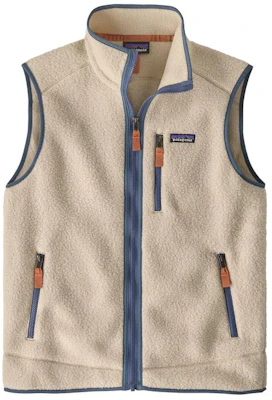 Patagonia Retro Pile Classic Fleece Vest Warm Solid Color Vintage Style 22821 22