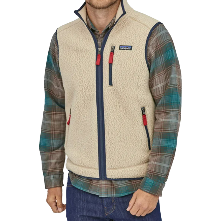 Purchase Patagonia Retro Pile Classic Fleece Vest  Warm Solid Color Vintage Style 22821