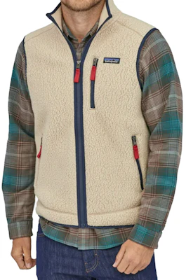 Patagonia Retro Pile Classic Fleece Vest Warm Solid Color Vintage Style 22821 Purchase Patagonia Retro Pile Classic Fleece Vest Warm Solid Color Vintage Style 22821