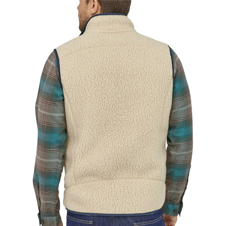 Details for Patagonia Retro Pile Classic Fleece Vest  Warm Solid Color Vintage Style 22821