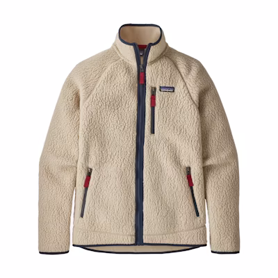 Patagonia Retro Pile Fleece Jacket for Men - Vintage Full-Zip Design 22801