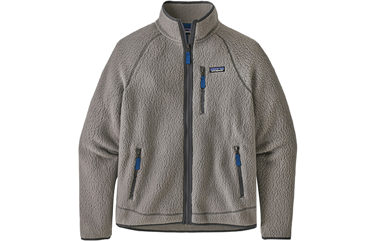 Patagonia Retro Pile Fleece Jacket for Men - Vintage Full-Zip Design 22801 圖 13