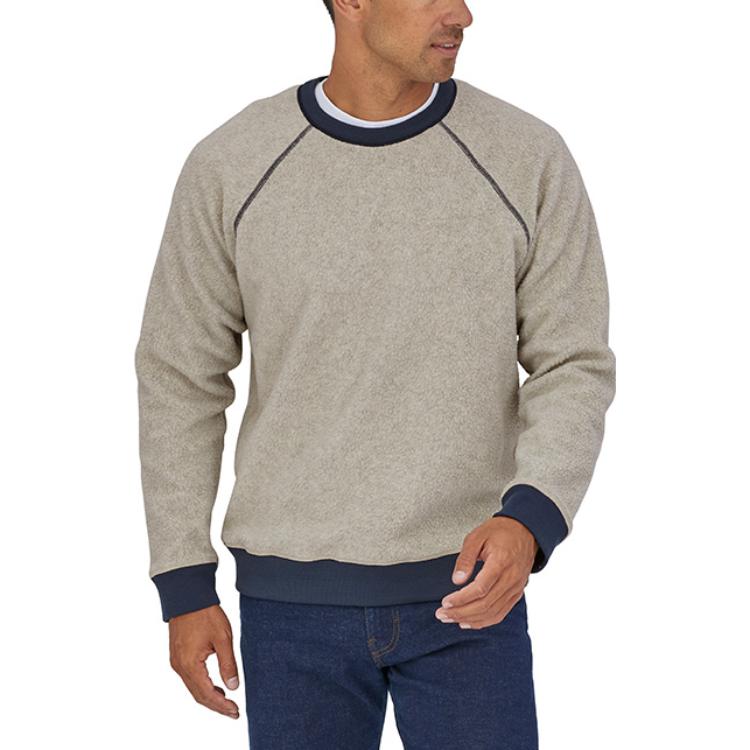 Details for Patagonia Shearling Fleece Pullover with Ribbed Cuffs Solid Color 26130