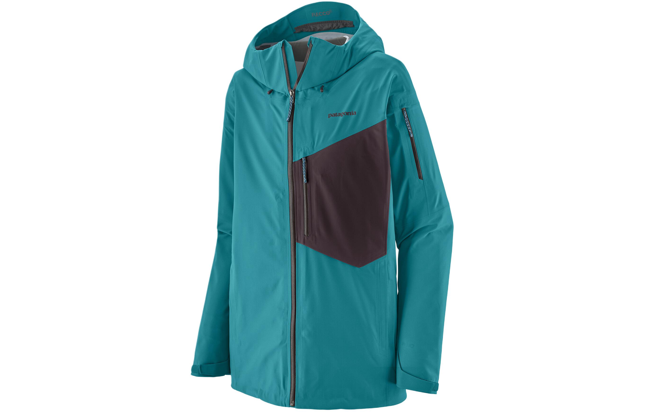 Details for Chaqueta Patagonia SnowDrifter Impermeable y Transpirable con Capucha Ligera H2No. 30066