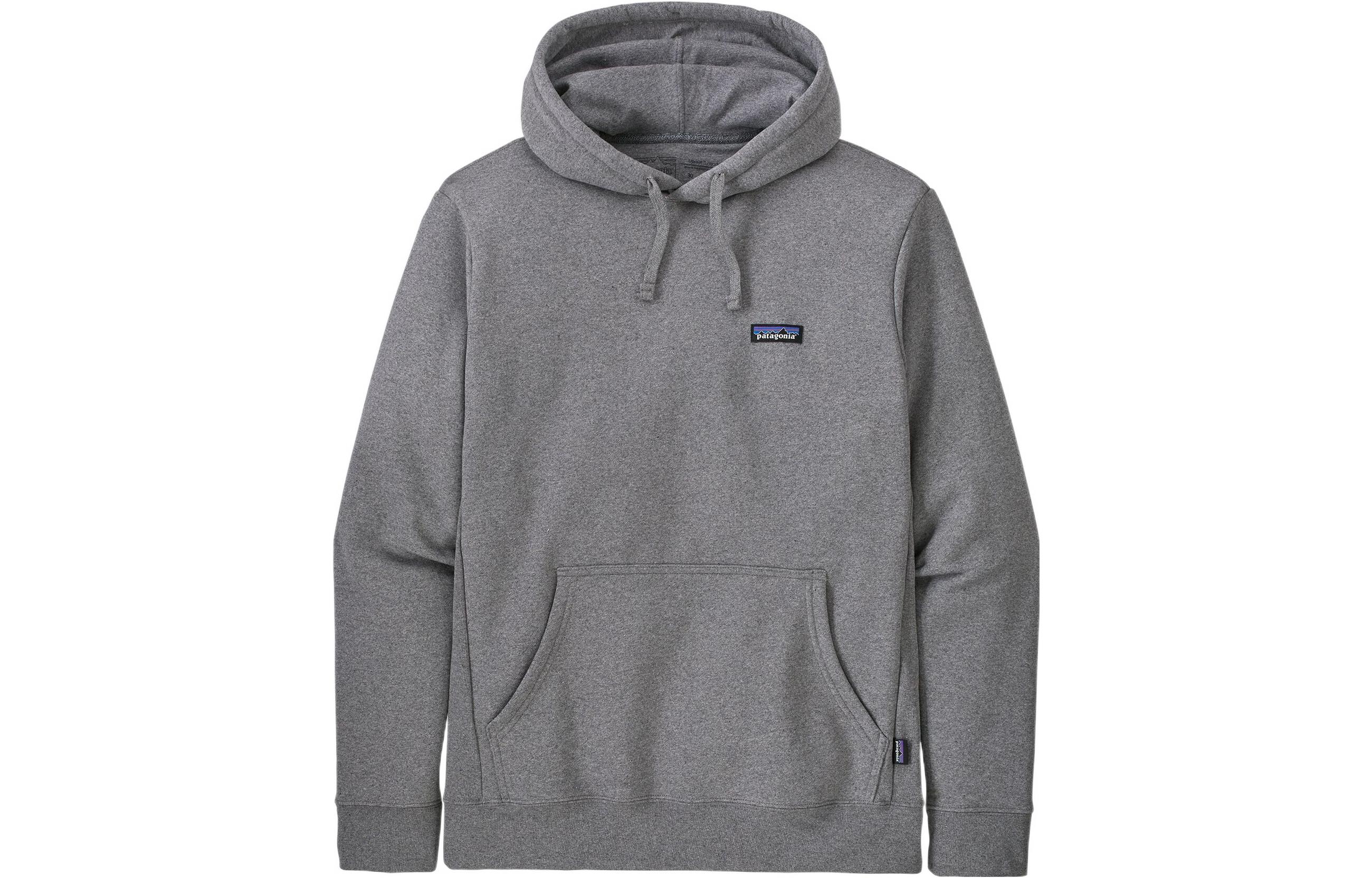 Patagonia Solid Color Embroidered Logo Hoodie Pullover 39621