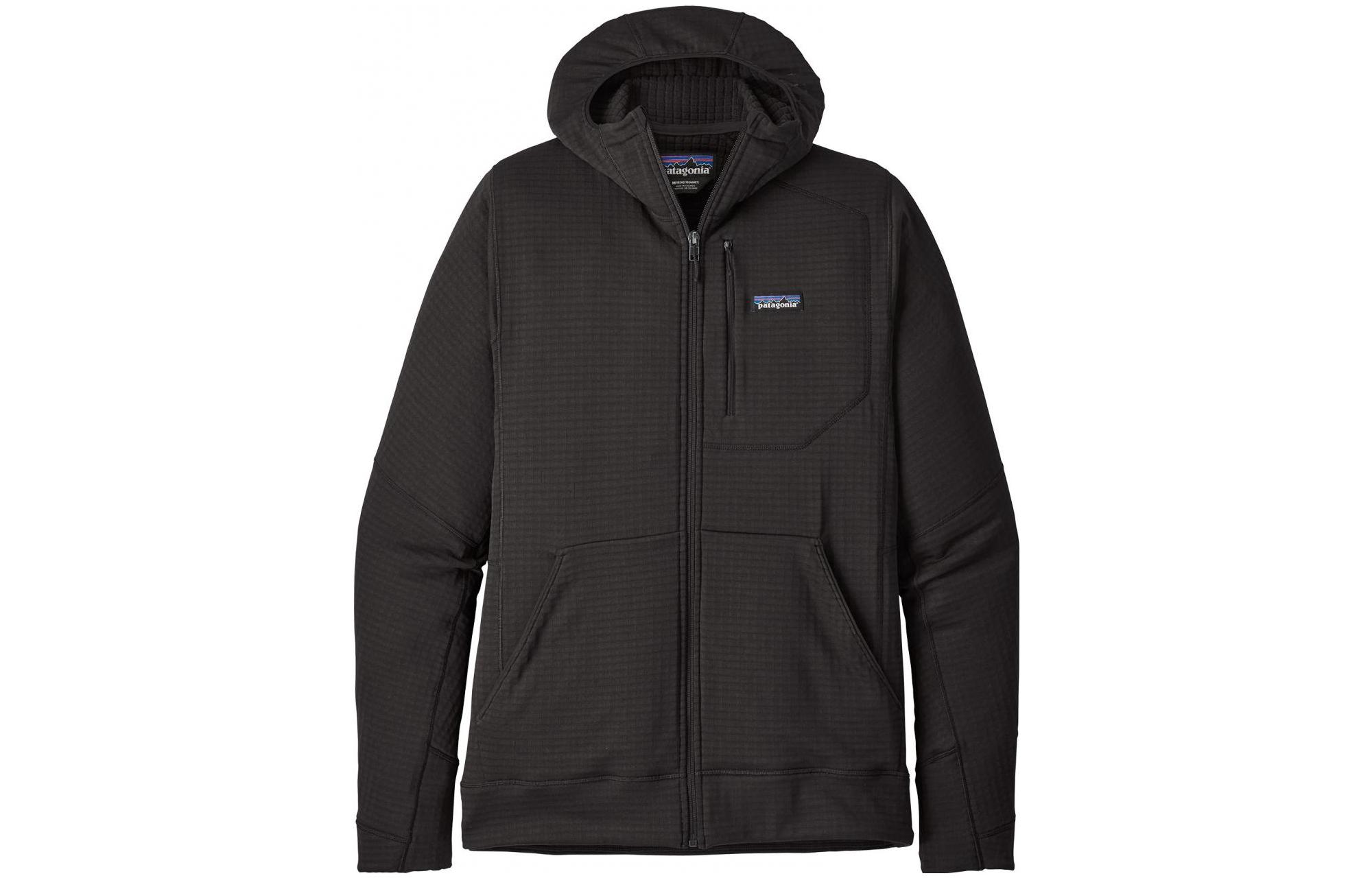 Patagonia Solid Color Hoodie Logo Patch Long Sleeve Jacket 40090