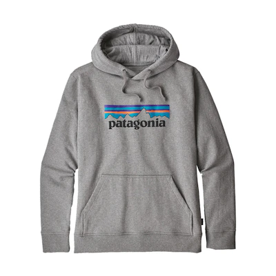Patagonia Solid Color Logo Printed Casual Sweatshirt 39539