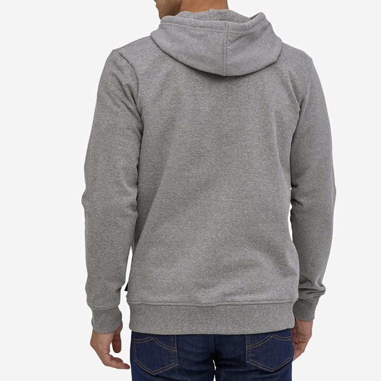 Shop Patagonia Solid Color Logo Printed Casual Sweatshirt 39539