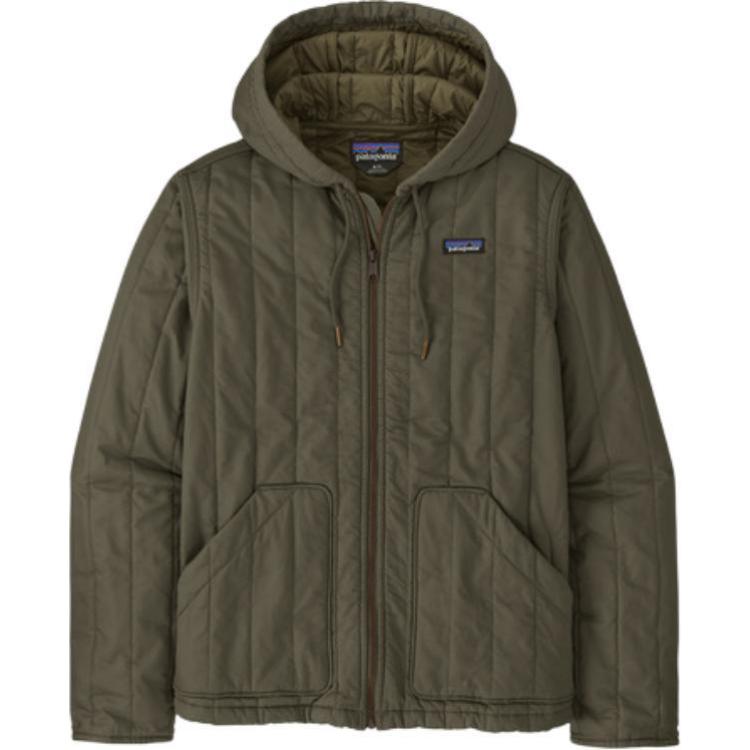 Patagonia Solid Color Zip-Up Hoodie Jacket Basin Green 20375