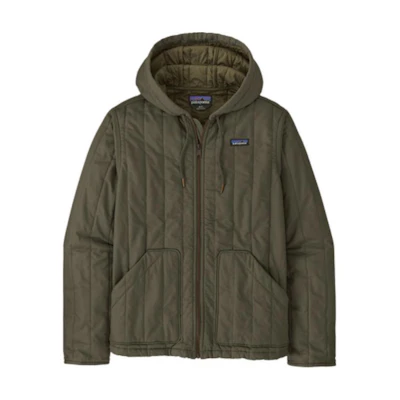 Patagonia Solid Color Zip-Up Hoodie Jacket Basin Green 20375