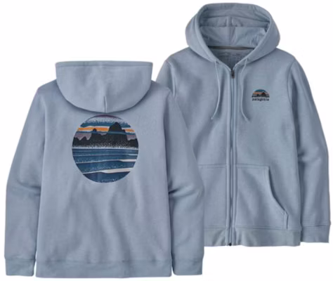 Patagonia Solid Color Zip Hoodie Unisex Blue 39676-blue Buy Patagonia Solid Color Zip Hoodie Unisex Blue 39676-blue