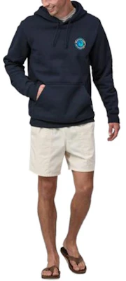 파타고니아 로고 디자인 스트링 솔리드 풀오버 후디 39694 Sizing 파타고니아 로고 디자인 스트링 솔리드 풀오버 후디 39694