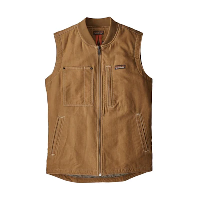 Patagonia SS23 Solid Color Multi-Pocket Utility Vest Sleeveless. 27815