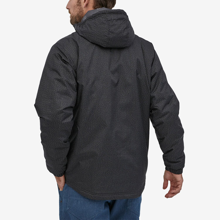 Shop 파타고니아 스틸 포지 솔리드 블랙 지퍼 업 후디 자켓 27430