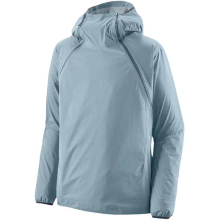 Patagonia Storm Racer Light Blue Zip Hoodie Jacket Casual Outerwear 24111-STME