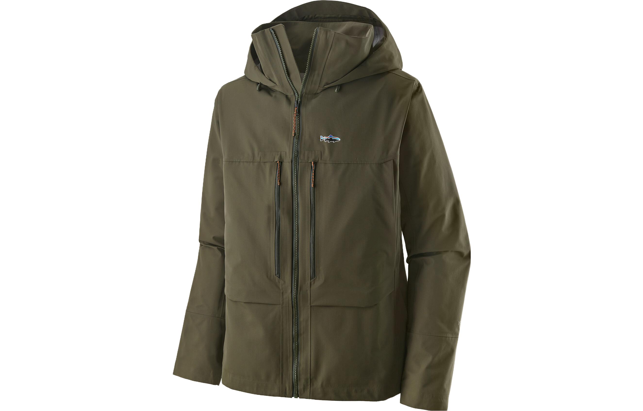 Patagonia Swiftcurrent Waterproof Breathable Logo Hoodie Jacket 81770