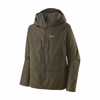 Patagonia Swiftcurrent Waterproof Breathable Logo Hoodie Jacket 81770