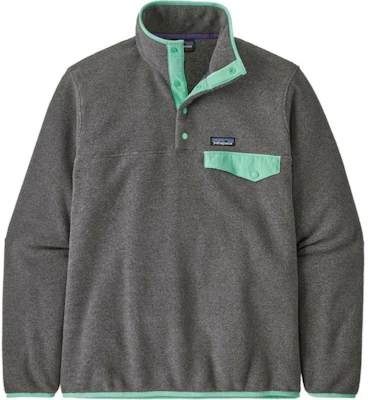 Patagonia Synchilla Snap-T Embroidered Logo Colorblock Fleece Pullover . 25551 7