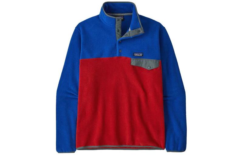 Order Patagonia Synchilla Snap-T Embroidered Logo Colorblock Fleece Pullover . 25551