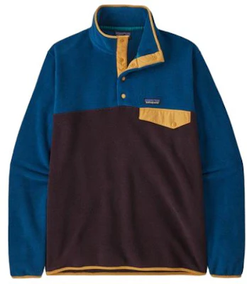 Patagonia Synchilla Snap-T Embroidered Logo Colorblock Fleece Pullover . 25551 17