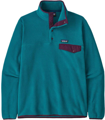 Patagonia Synchilla Snap-T Embroidered Logo Colorblock Fleece Pullover . 25551 21