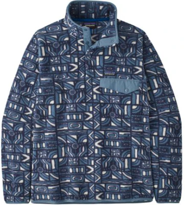 Patagonia Synchilla Snap-T Embroidered Logo Colorblock Fleece Pullover . 25551 33