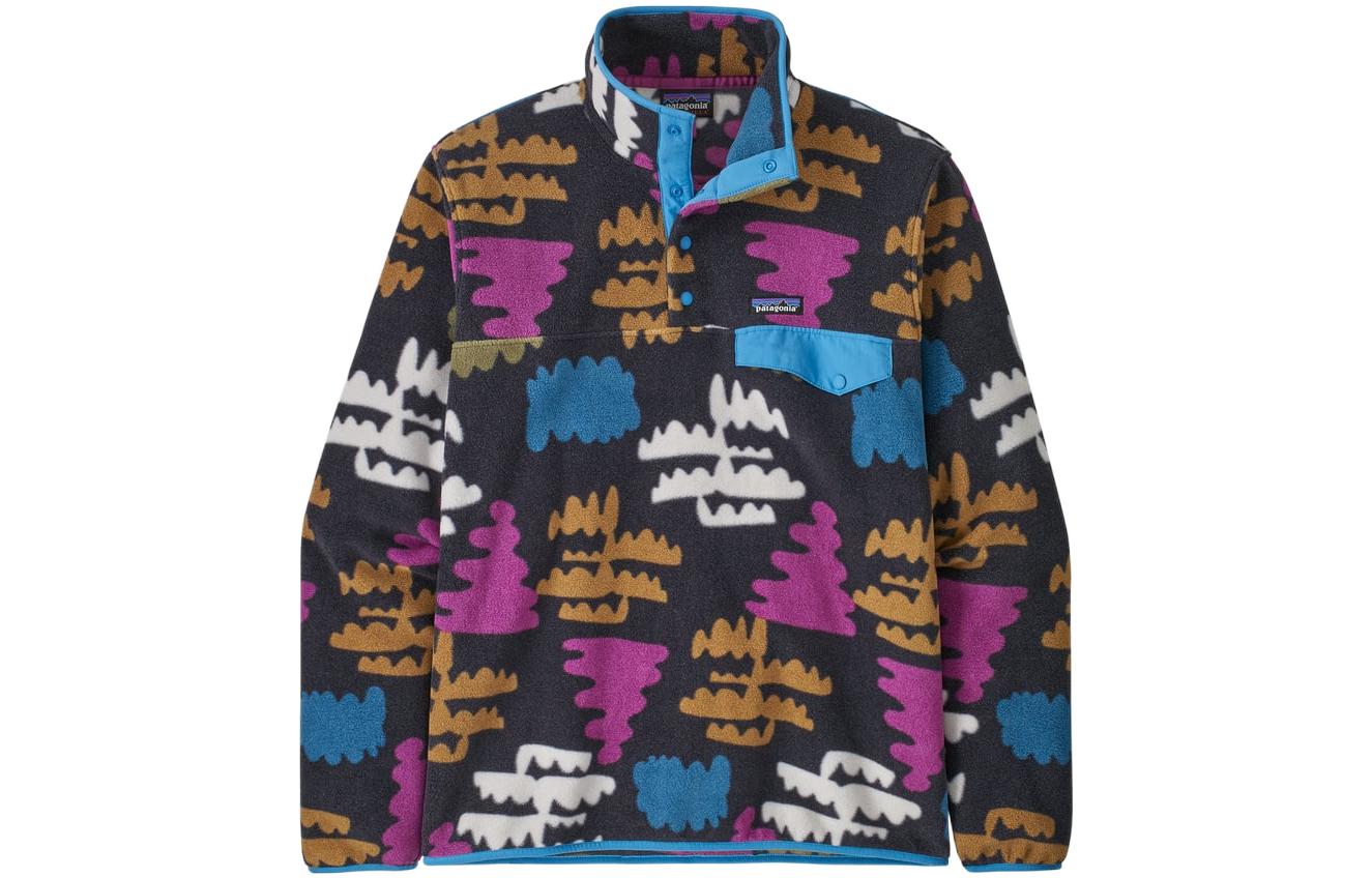 Sizing Patagonia Synchilla Snap-T Embroidered Logo Colorblock Fleece Pullover . 25551