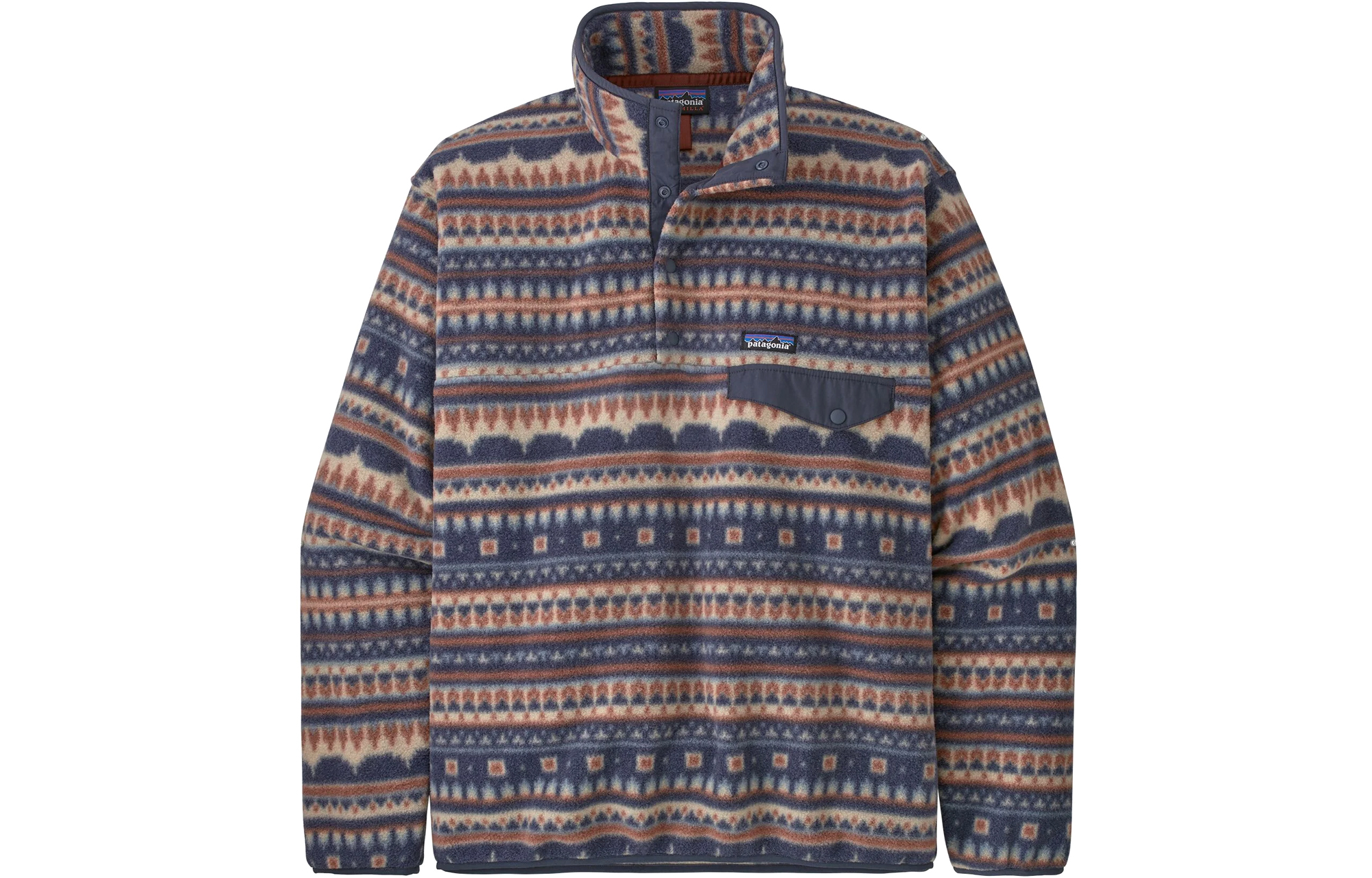 Order Patagonia Synchilla Snap-T Fleece Pullover High-Neck Sweatshirt for Men 25580