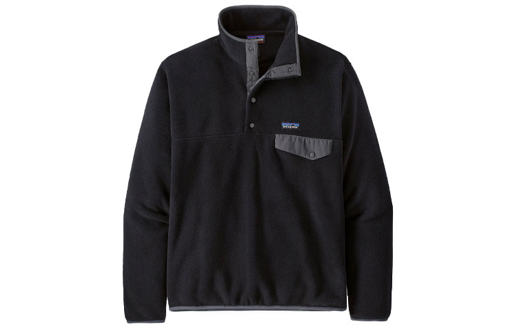 Lookbook Patagonia Synchilla Snap-T Fleece Pullover High-Neck Sweatshirt for Men 25580