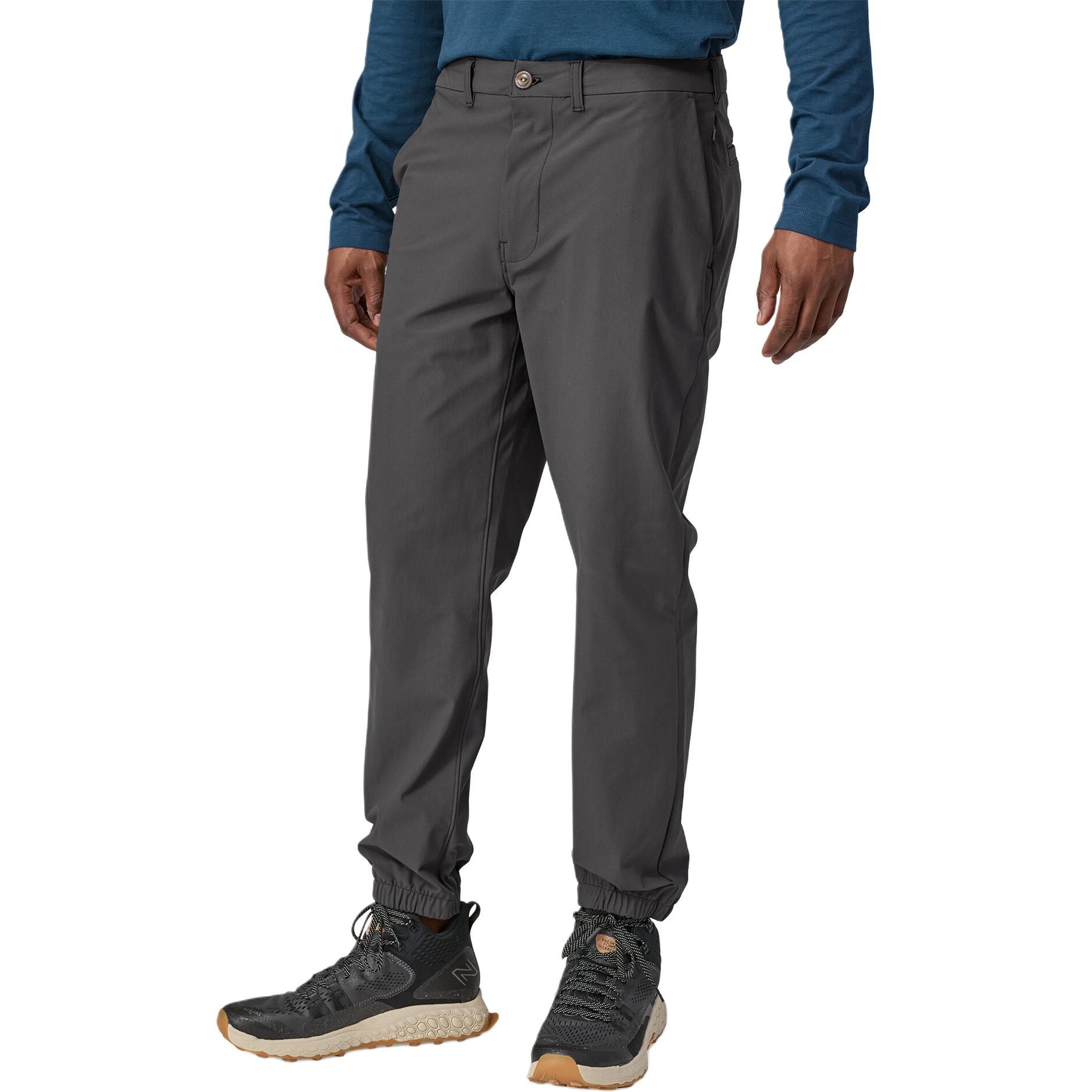 Shop Patagonia Pantalones Jogger Transit Casual Cintura Media Cremallera Relaxada. 22045
