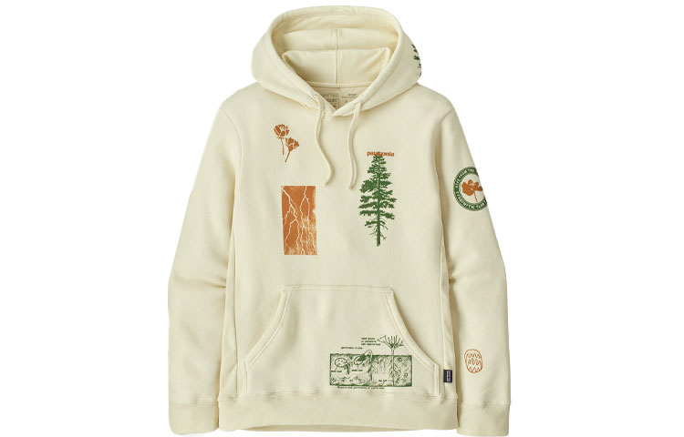Patagonia Uprisal  Hoodie with Botanical Print and Drawstring 39677 圖 2