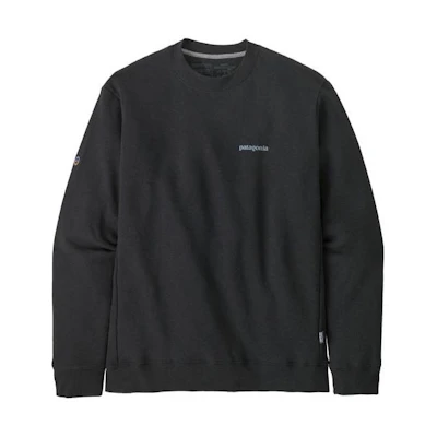 Patagonia Uprisal Crewneck Long Sleeve Sweatshirt Unisex Black 39667-INBK