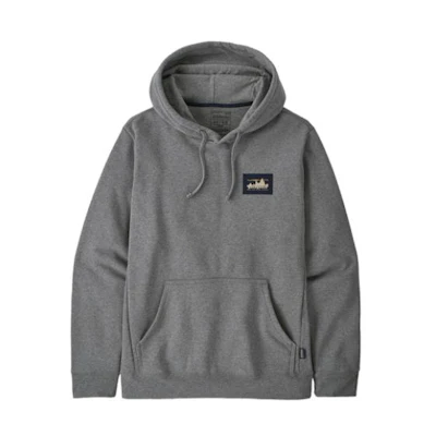 Patagonia Uprisal Skyline Hoodie Solid Color Long Sleeve Pullover 39678