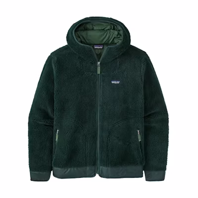 Patagonia Woolyester Pile Solid Full-Zip Hoodie Jacket 23150