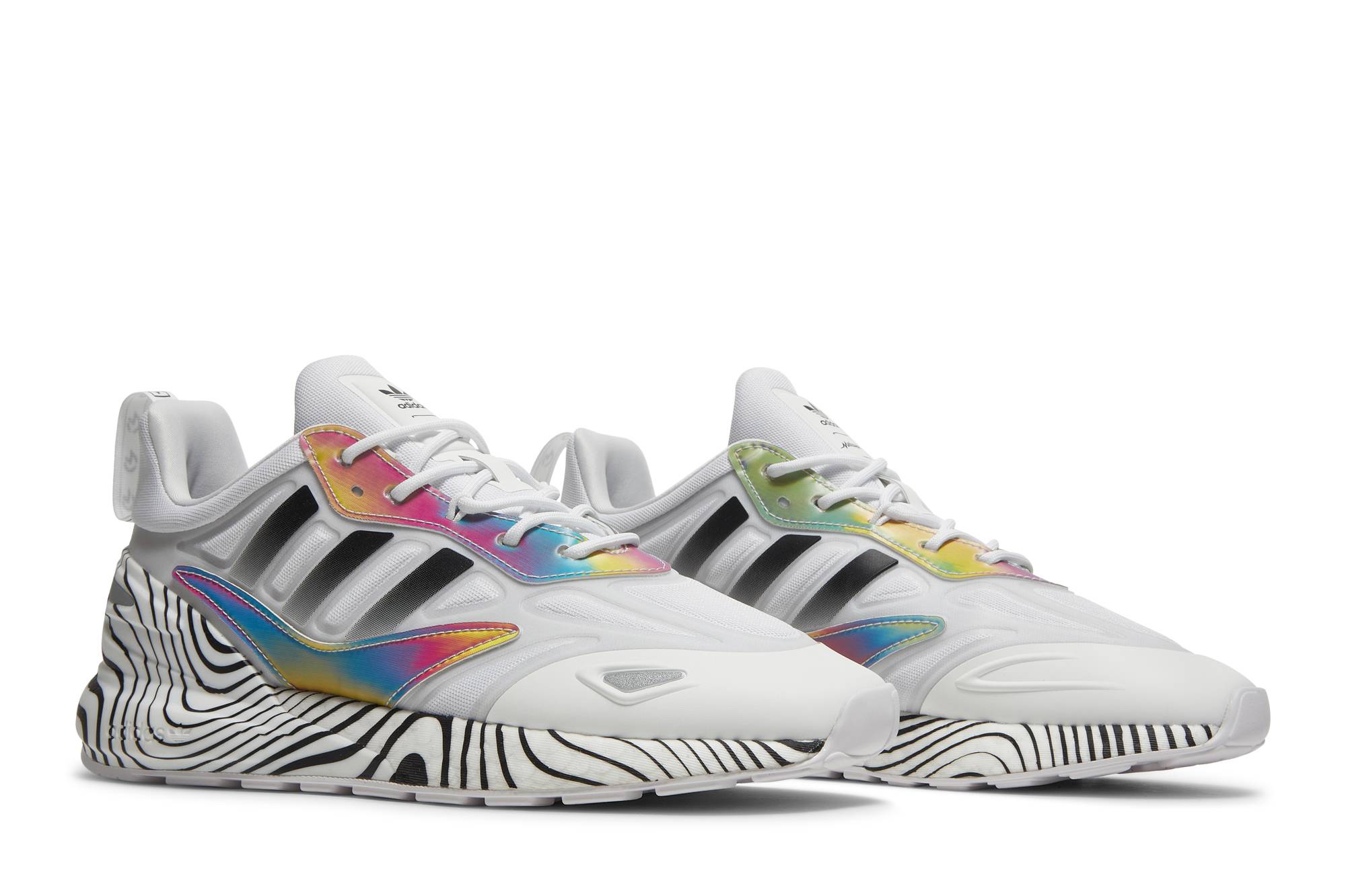 Cheap Patrick Mahomes x adidas ZX 2K Boost 'Hypnotic Lines' Sneakers GV8280