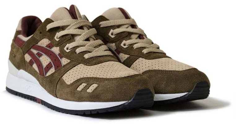Patta x ASICS Gel Lyte 3 'Birch Burgundy' H7CUK-0226 Buy Patta x ASICS Gel Lyte 3 'Birch Burgundy' H7CUK-0226