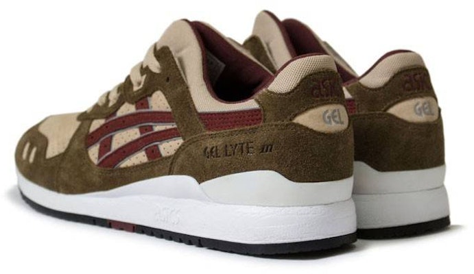 Patta x ASICS Gel Lyte 3 'Birch Burgundy' H7CUK-0226 Lookbook Patta x ASICS Gel Lyte 3 'Birch Burgundy' H7CUK-0226