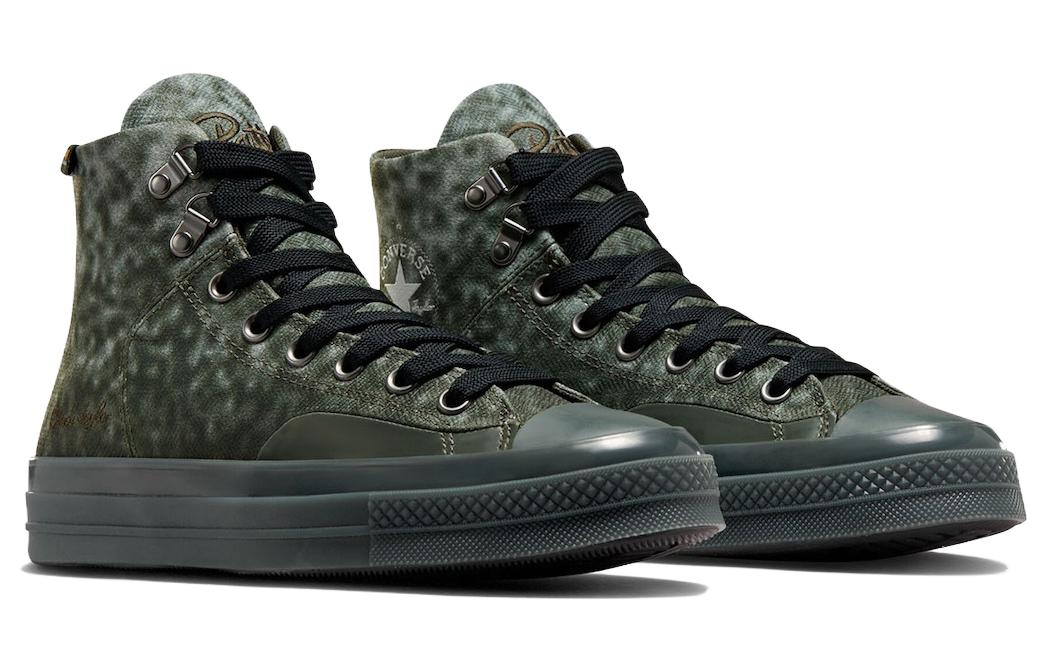 Shop Patta x Converse Chuck 70 高帮 '黑色松脂' A09784C