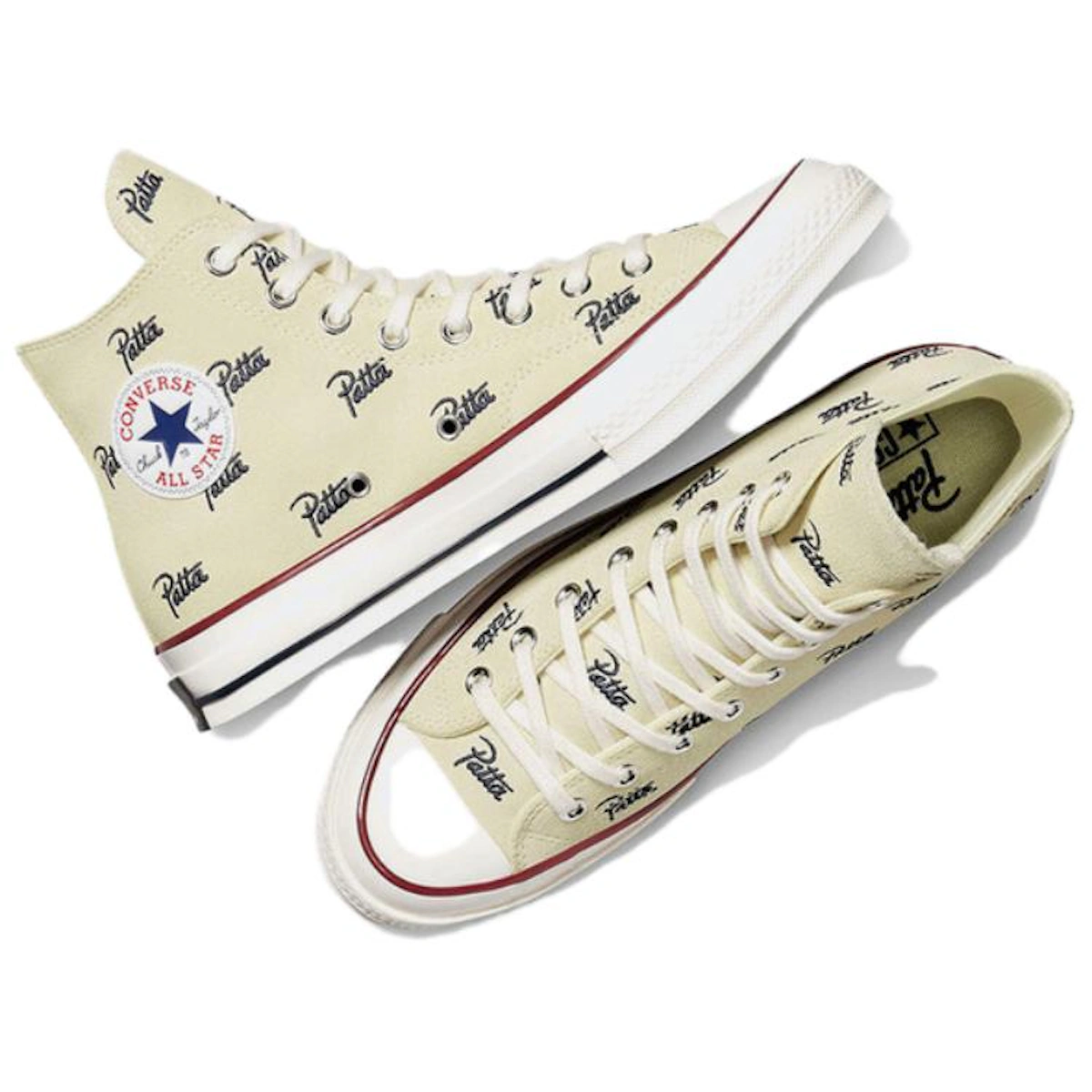 Patta x Converse Chuck 70 High 'Mini Logo Pack - Natural Ivory'