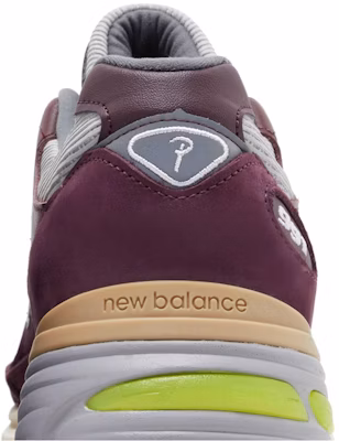Patta x New Balance 991v2 Made in England 'Pickled Beet' Lelaki Wanita Sneakers. U991PD2 Sizing Patta x New Balance 991v2 Made in England 'Pickled Beet' Lelaki Wanita Sneakers. U991PD2