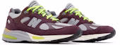 Cheap Patta x New Balance 991v2 Made in England 'Pickled Beet' Lelaki Wanita Sneakers. U991PD2